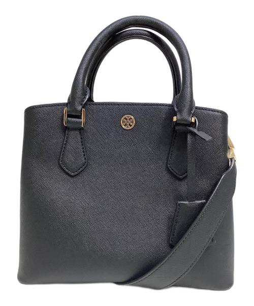 TORY BURCH（トリーバーチ）TORY BURCH (トリーバーチ) 2WAYショルダーバッグ ブラックの古着・服飾アイテム