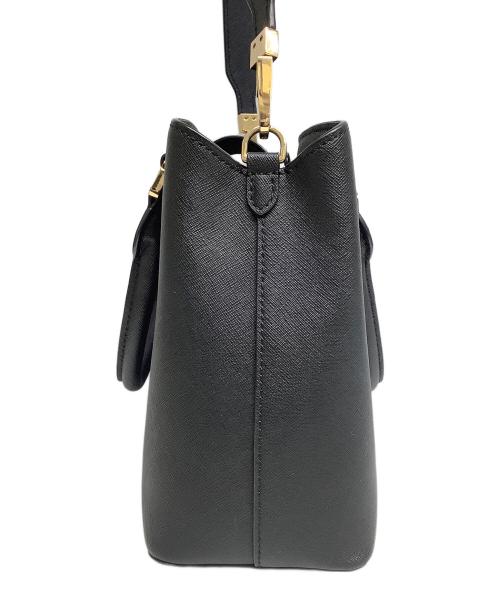 TORY BURCH（トリーバーチ）TORY BURCH (トリーバーチ) 2WAYショルダーバッグ ブラックの古着・服飾アイテム