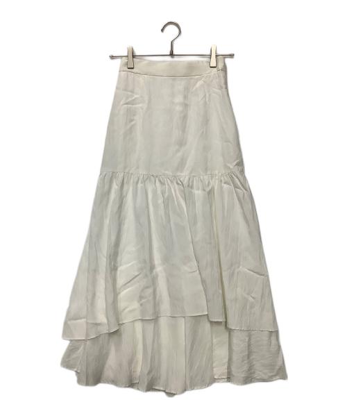 FRAY ID（フレイ アイディー）FRAY ID (フレイ アイディー) スカート ホワイトの古着・服飾アイテム