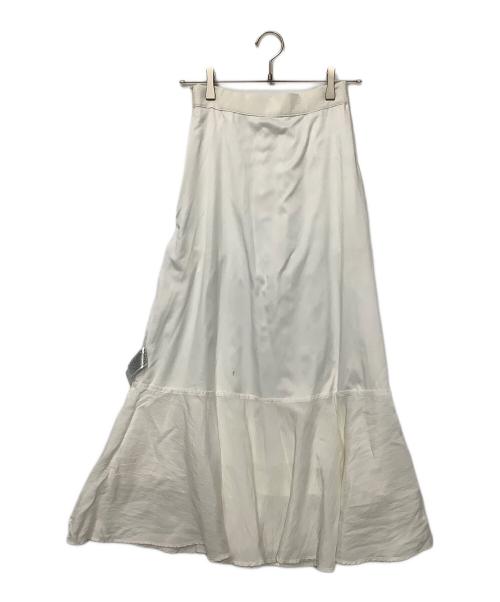 FRAY ID（フレイ アイディー）FRAY ID (フレイ アイディー) スカート ホワイトの古着・服飾アイテム