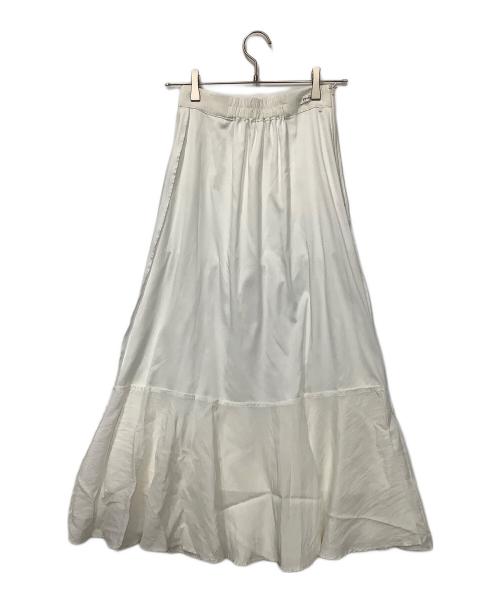 FRAY ID（フレイ アイディー）FRAY ID (フレイ アイディー) スカート ホワイトの古着・服飾アイテム