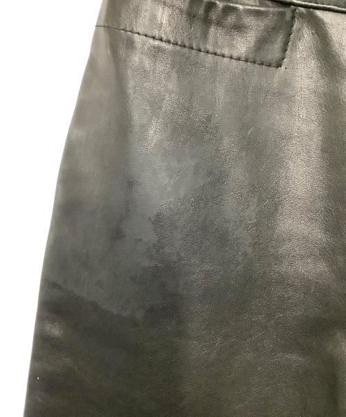 DIRK BIKKEMBERGS（ダークビッケンバーグ）DIRK BIKKEMBERGS (ダークビッケンバーグ) レザーパンツ ブラック サイズ:46の古着・服飾アイテム