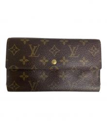 LOUIS VUITTON（ルイ ヴィトン）の古着「ポルトトレゾール」｜ブラウン