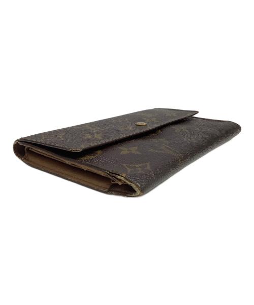 LOUIS VUITTON（ルイ ヴィトン）LOUIS VUITTON (ルイ ヴィトン) ポルトトレゾール ブラウンの古着・服飾アイテム