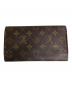 LOUIS VUITTON (ルイ ヴィトン) ポルトトレゾール ブラウン：9000円