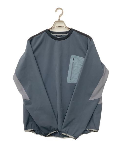 EKAL（エカル）EKAL (エカル) 長袖カットソー ブルー サイズ:Mの古着・服飾アイテム