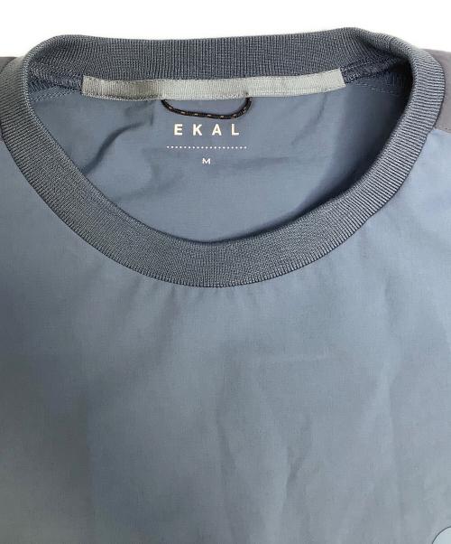 EKAL（エカル）EKAL (エカル) 長袖カットソー ブルー サイズ:Mの古着・服飾アイテム
