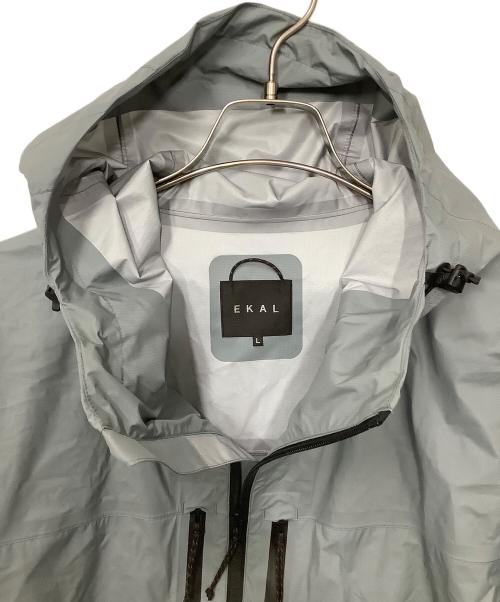 EKAL（エカル）EKAL (エカル) ジップジャケット グレー サイズ:Lの古着・服飾アイテム