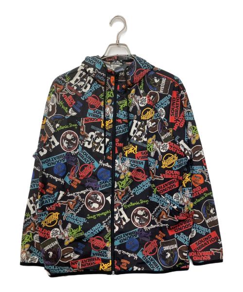 Hysteric Glamour（ヒステリックグラマー）Hysteric Glamour (ヒステリックグラマー) ジップパーカー マルチカラー サイズ:Lの古着・服飾アイテム