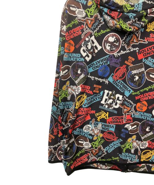 Hysteric Glamour（ヒステリックグラマー）Hysteric Glamour (ヒステリックグラマー) ジップパーカー マルチカラー サイズ:Lの古着・服飾アイテム
