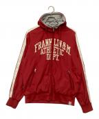 Franklin & Marshallフランクリン＆マーシャル）の古着「ジップジャケット」｜レッド