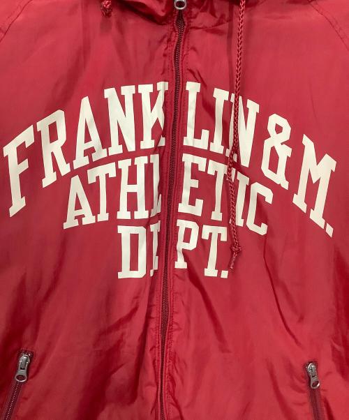 Franklin & Marshall（フランクリン＆マーシャル）Franklin & Marshall (フランクリン＆マーシャル) ジップジャケット レッド サイズ:Lの古着・服飾アイテム