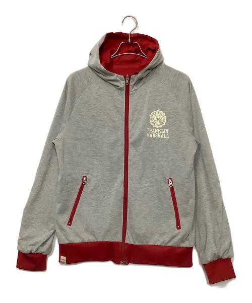 Franklin & Marshall（フランクリン＆マーシャル）Franklin & Marshall (フランクリン＆マーシャル) ジップジャケット レッド サイズ:Lの古着・服飾アイテム