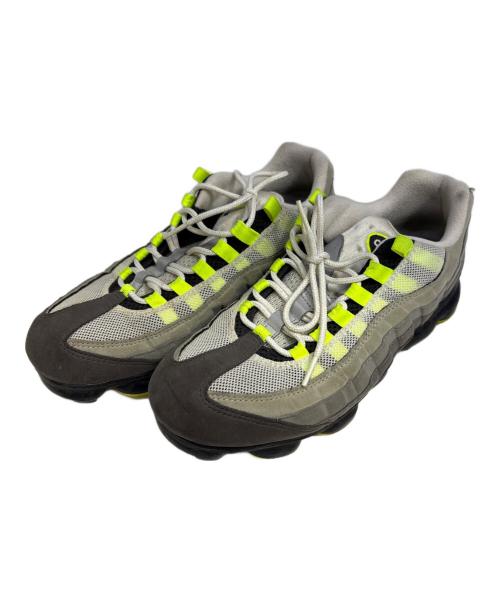 NIKE（ナイキ）NIKE (ナイキ) スニーカー グレー×グリーン サイズ:27.5の古着・服飾アイテム