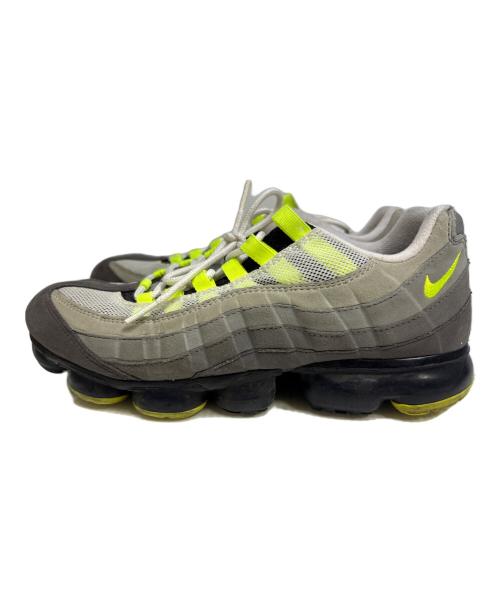NIKE（ナイキ）NIKE (ナイキ) スニーカー グレー×グリーン サイズ:27.5の古着・服飾アイテム