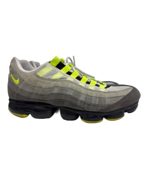 NIKE（ナイキ）NIKE (ナイキ) スニーカー グレー×グリーン サイズ:27.5の古着・服飾アイテム