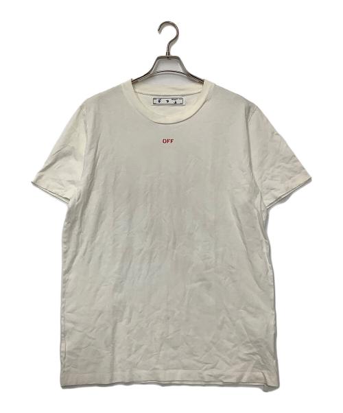 OFFWHITE（オフホワイト）OFFWHITE (オフホワイト) 半袖カットソー ホワイト サイズ:XLの古着・服飾アイテム