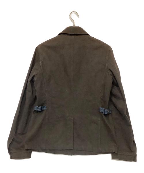 MIU MIU（ミュウミュウ）MIU MIU (ミュウミュウ) 切替ジャケット ブラウン サイズ:48の古着・服飾アイテム
