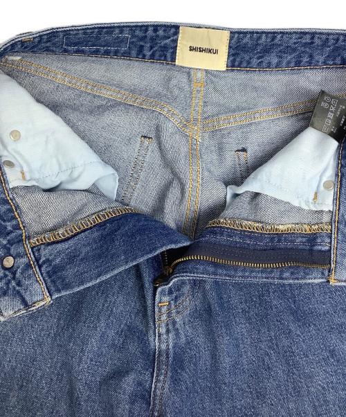 SHISHIKUI（シシクイ）shishikui (シシクイ) デニムパンツ インディゴ サイズ:34の古着・服飾アイテム