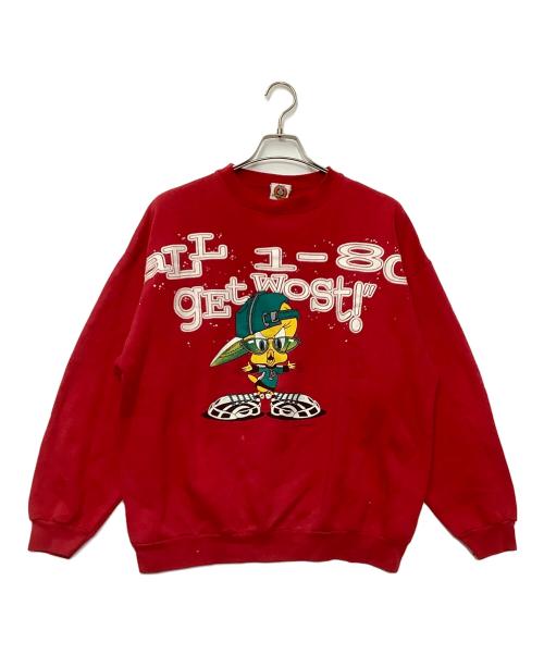 LOONEY TUNES（ルーニーチューンズ）LOONEY TUNES (ルーニーチューンズ) スウェット レッド サイズ:-の古着・服飾アイテム