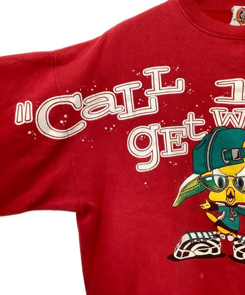 LOONEY TUNES（ルーニーチューンズ）LOONEY TUNES (ルーニーチューンズ) スウェット レッド サイズ:-の古着・服飾アイテム