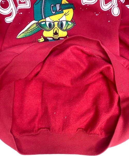 LOONEY TUNES（ルーニーチューンズ）LOONEY TUNES (ルーニーチューンズ) スウェット レッド サイズ:-の古着・服飾アイテム