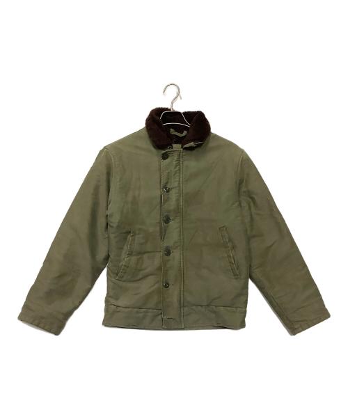 フランス軍（フランスグン）フランス軍 (フランスグン) N-1デッキジャケット グリーン サイズ:-の古着・服飾アイテム