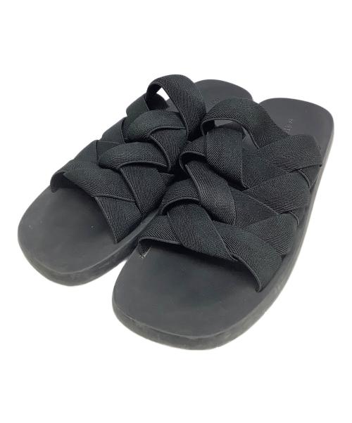 BOTTEGA VENETA（ボッテガベネタ）BOTTEGA VENETA (ボッテガベネタ) サンダル ブラック サイズ:43の古着・服飾アイテム