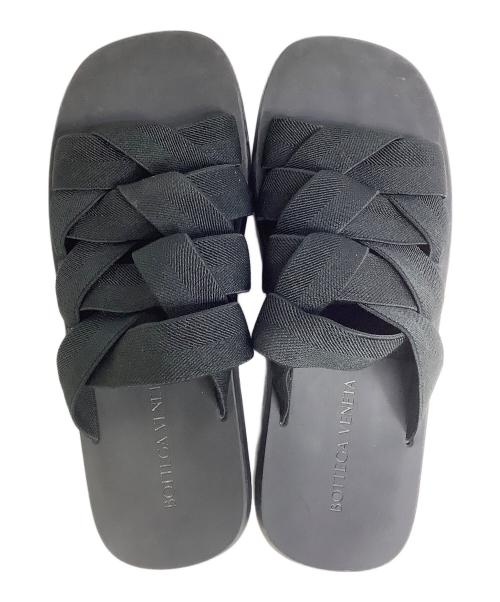 BOTTEGA VENETA（ボッテガベネタ）BOTTEGA VENETA (ボッテガベネタ) サンダル ブラック サイズ:43の古着・服飾アイテム