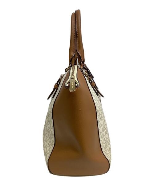 MICHAEL KORS（マイケルコース）MICHAEL KORS (マイケルコース) ハンドバッグ ブラウンの古着・服飾アイテム