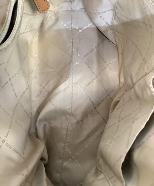 MICHAEL KORS（マイケルコース）MICHAEL KORS (マイケルコース) ハンドバッグ ブラウンの古着・服飾アイテム