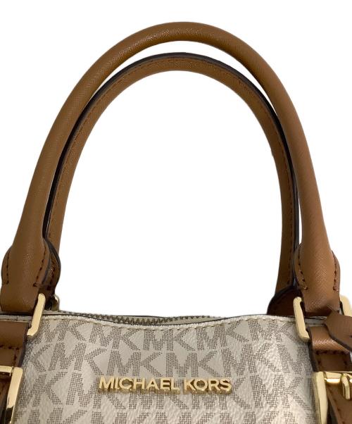 MICHAEL KORS（マイケルコース）MICHAEL KORS (マイケルコース) ハンドバッグ ブラウンの古着・服飾アイテム