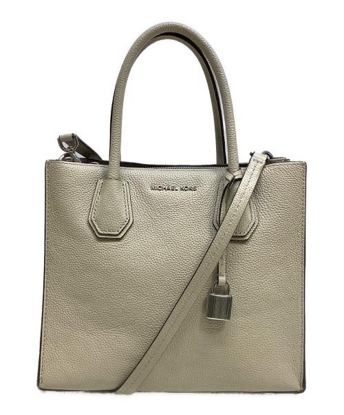MICHAEL KORS（マイケルコース）MICHAEL KORS (マイケルコース) ハンドバッグ グレーの古着・服飾アイテム
