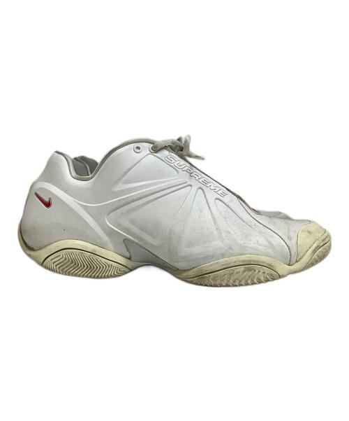 NIKE（ナイキ）NIKE (ナイキ) Supreme (シュプリーム) ハイカットスニーカー ホワイト サイズ:28cmの古着・服飾アイテム