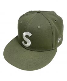 New Era×SUPREME（ニューエラ×シュプリーム）の古着「キャップ」｜グリーン