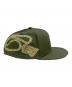 中古・古着 New Era (ニューエラ) Supreme (シュプリーム) キャップ グリーン サイズ:7 5/8：11000円