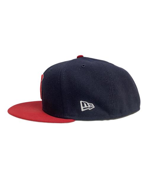 SUPREME（シュプリーム）Supreme (シュプリーム) New Era (ニューエラ) キャップ ネイビー サイズ:7 5/8の古着・服飾アイテム