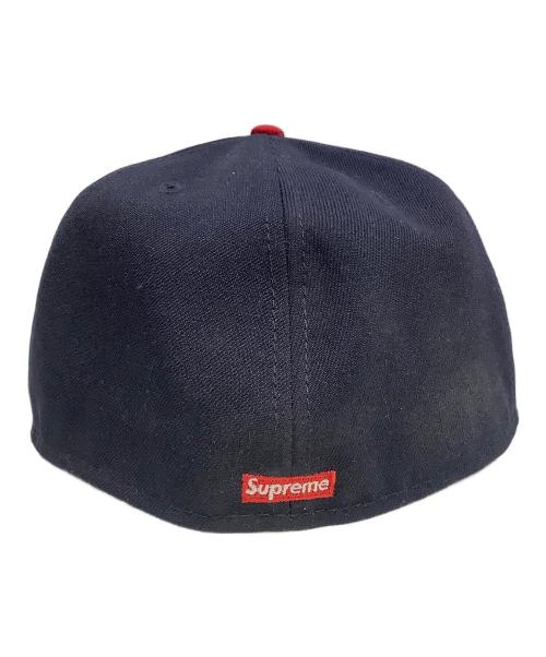 SUPREME（シュプリーム）Supreme (シュプリーム) New Era (ニューエラ) キャップ ネイビー サイズ:7 5/8の古着・服飾アイテム