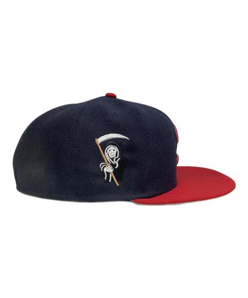 SUPREME（シュプリーム）Supreme (シュプリーム) New Era (ニューエラ) キャップ ネイビー サイズ:7 5/8の古着・服飾アイテム