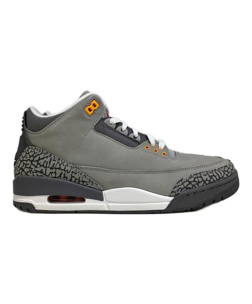 NIKE（ナイキ）NIKE (ナイキ) AIR JORDAN3 グレー サイズ:27.5cmの古着・服飾アイテム