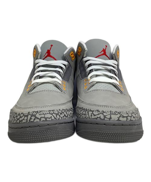 NIKE（ナイキ）NIKE (ナイキ) AIR JORDAN3 グレー サイズ:27.5cmの古着・服飾アイテム