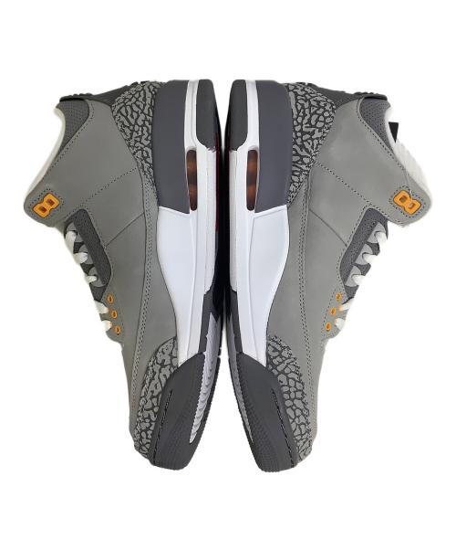 NIKE（ナイキ）NIKE (ナイキ) AIR JORDAN3 グレー サイズ:27.5cmの古着・服飾アイテム
