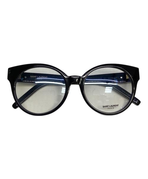 Saint Laurent Paris（サンローランパリ）Saint Laurent Paris (サンローランパリ) 伊達眼鏡 ブラックの古着・服飾アイテム