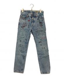 DIESEL（ディーゼル）の古着「デニムパンツ」｜スカイブルー
