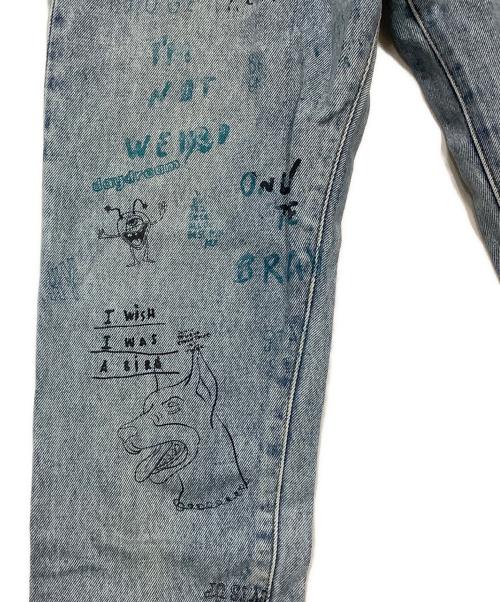 DIESEL（ディーゼル）DIESEL (ディーゼル) デニムパンツ スカイブルー サイズ:W27×L30の古着・服飾アイテム