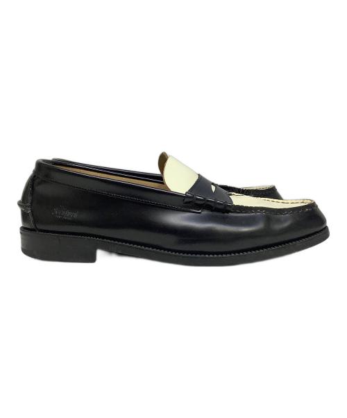 kenford（ケンフォード）kenford (ケンフォード) ローファー ブラック×ホワイト サイズ:28EEEの古着・服飾アイテム