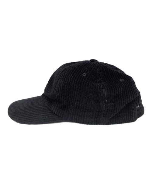 SUPREME（シュプリーム）Supreme (シュプリーム) ボックスロゴコーデュロイキャップ ブラックの古着・服飾アイテム