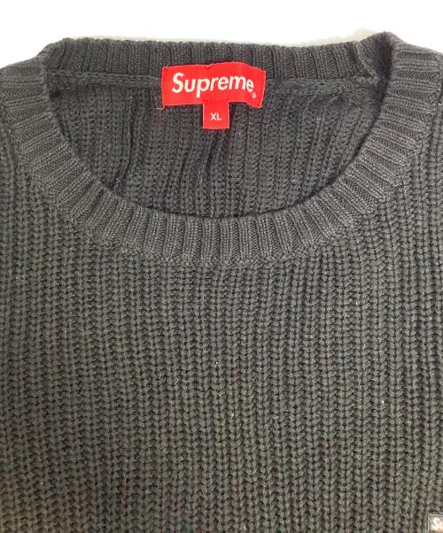 SUPREME（シュプリーム）Supreme (シュプリーム) 厚手ニット ブラック サイズ:XLの古着・服飾アイテム