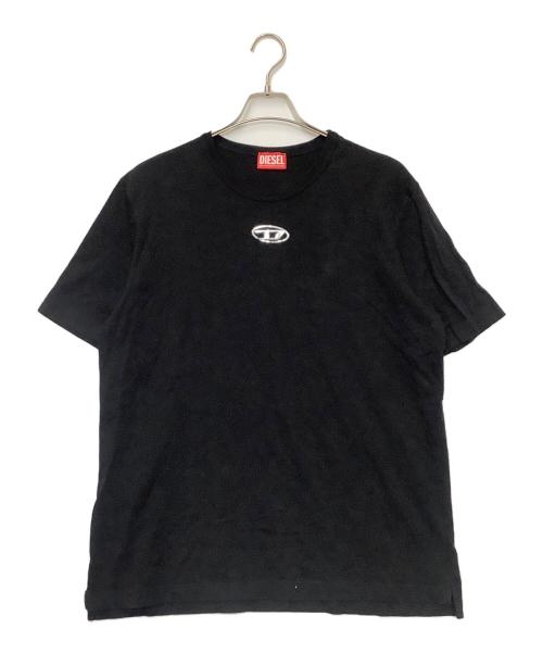 DIESEL（ディーゼル）DIESEL (ディーゼル) 半袖カットソー ブラック サイズ:XLの古着・服飾アイテム