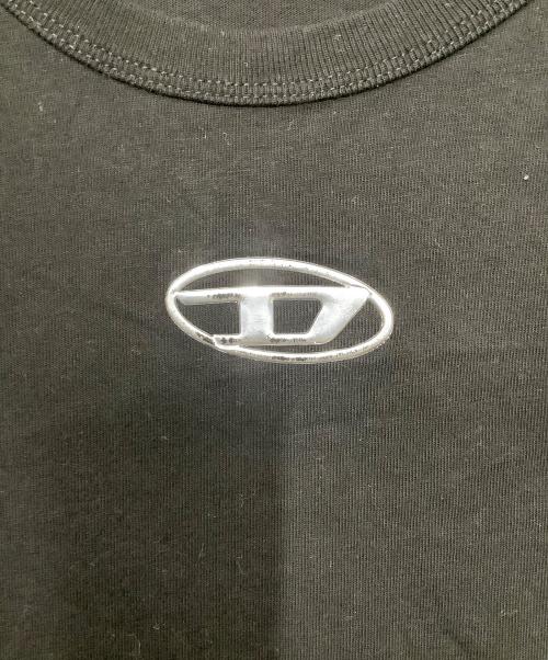 DIESEL（ディーゼル）DIESEL (ディーゼル) 半袖カットソー ブラック サイズ:XLの古着・服飾アイテム